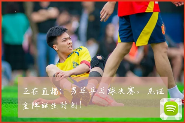 正在直播：男单乒乓球决赛，见证金牌诞生时刻！