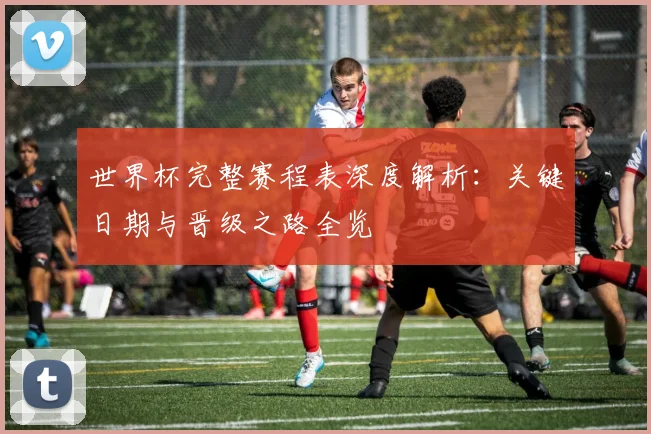 世界杯完整赛程表深度解析：关键日期与晋级之路全览